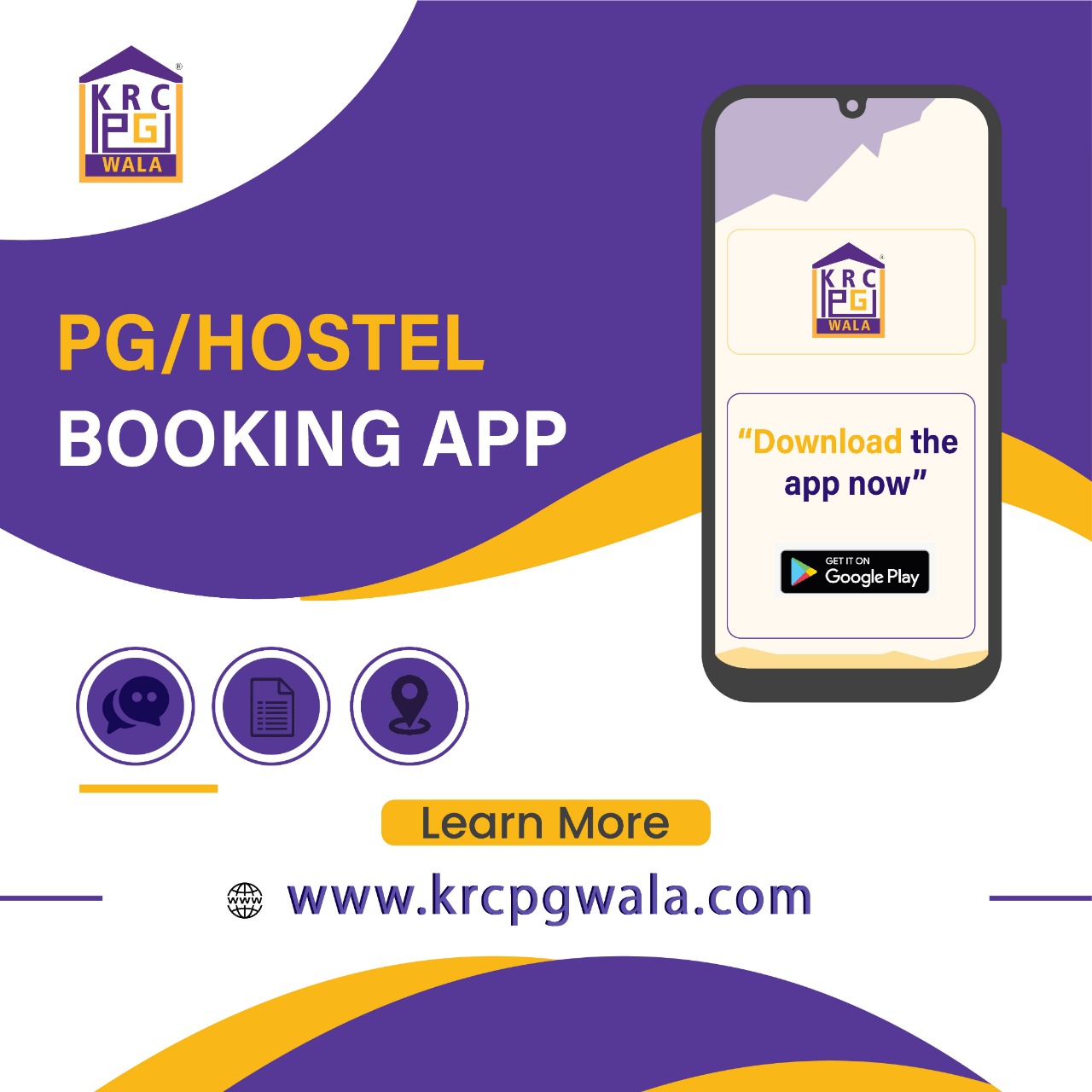 Be smart and Live smart across the india with krcpgwala