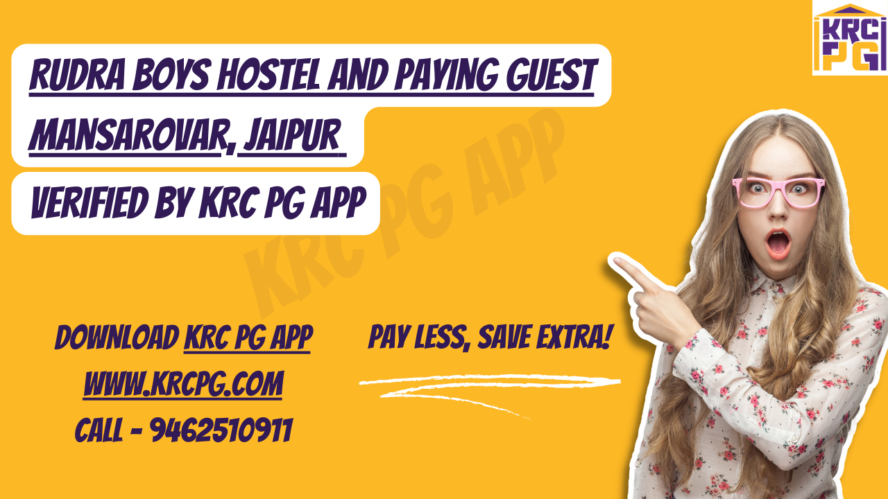 RUDRA BOYS HOSTEL AND PAYING GUEST IN MANSAROVAR, JAIPUR
