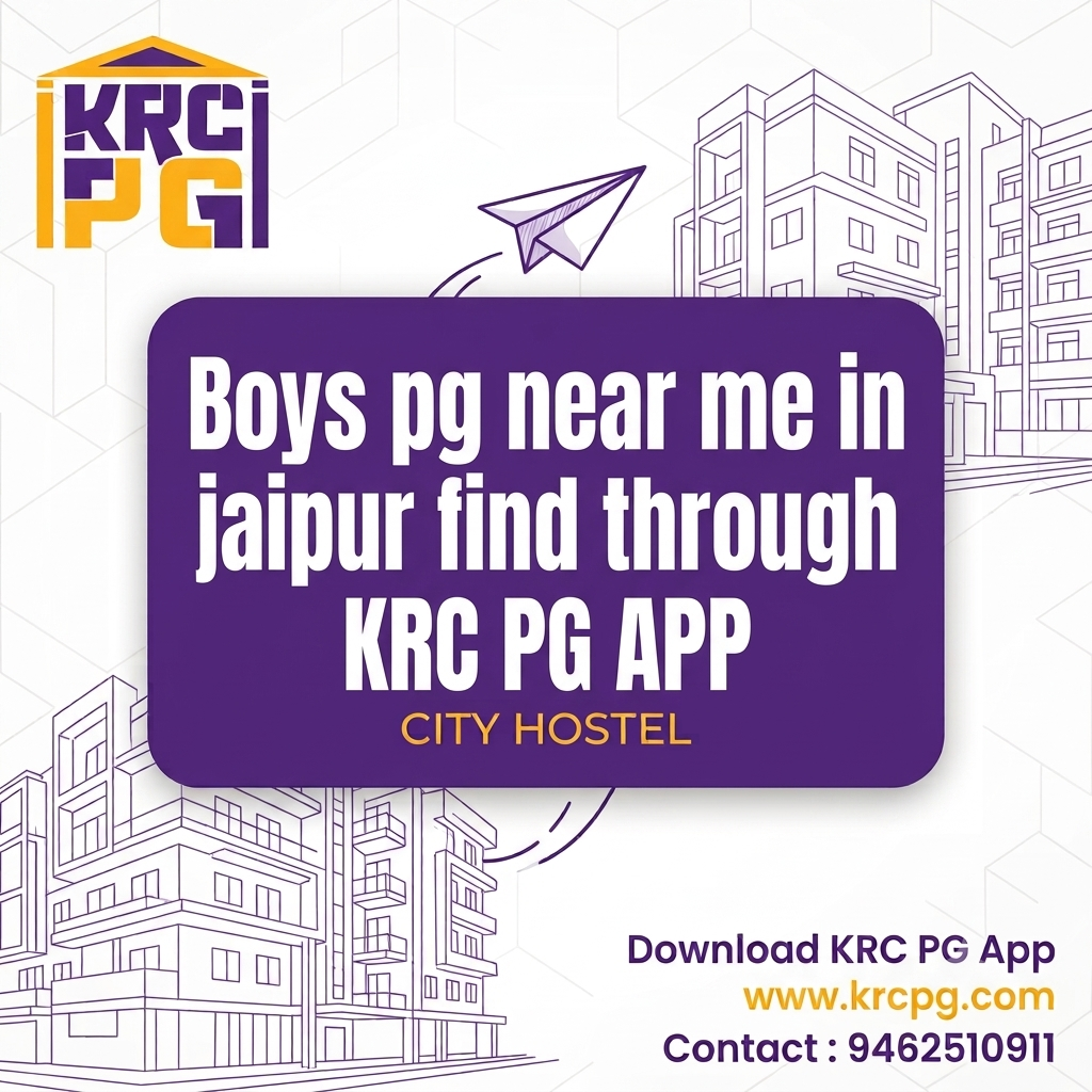 Boys pg near me fing through Krc PG App