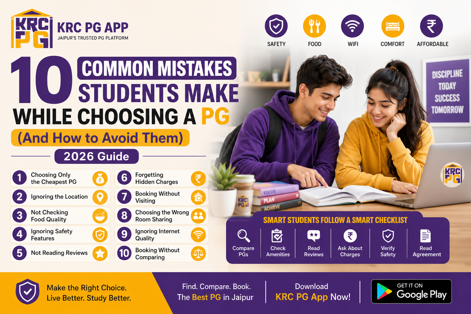 10 Common Mistakes Students Make While Choosing a PG (2026 Guide)